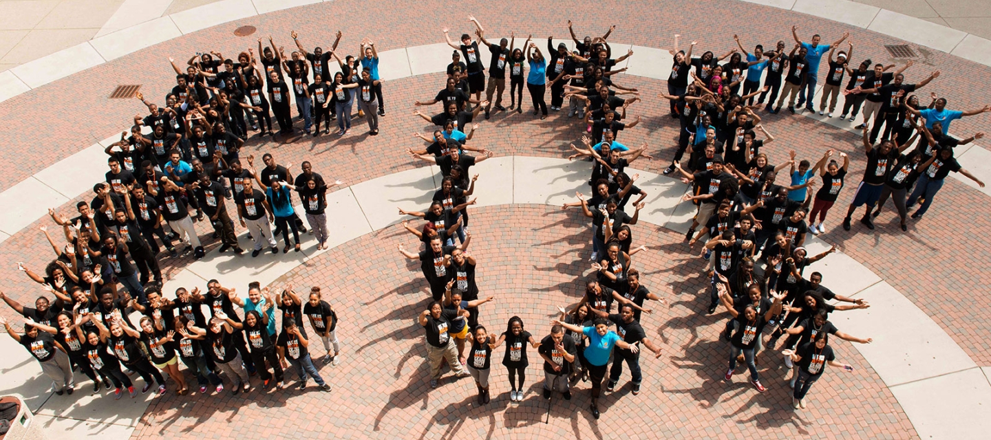 EOP student formation in the quad