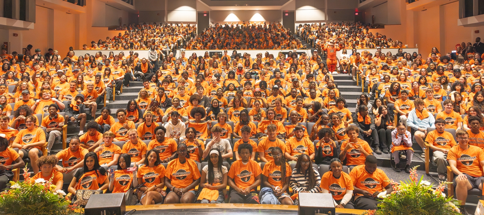 Students at Academic Convocation